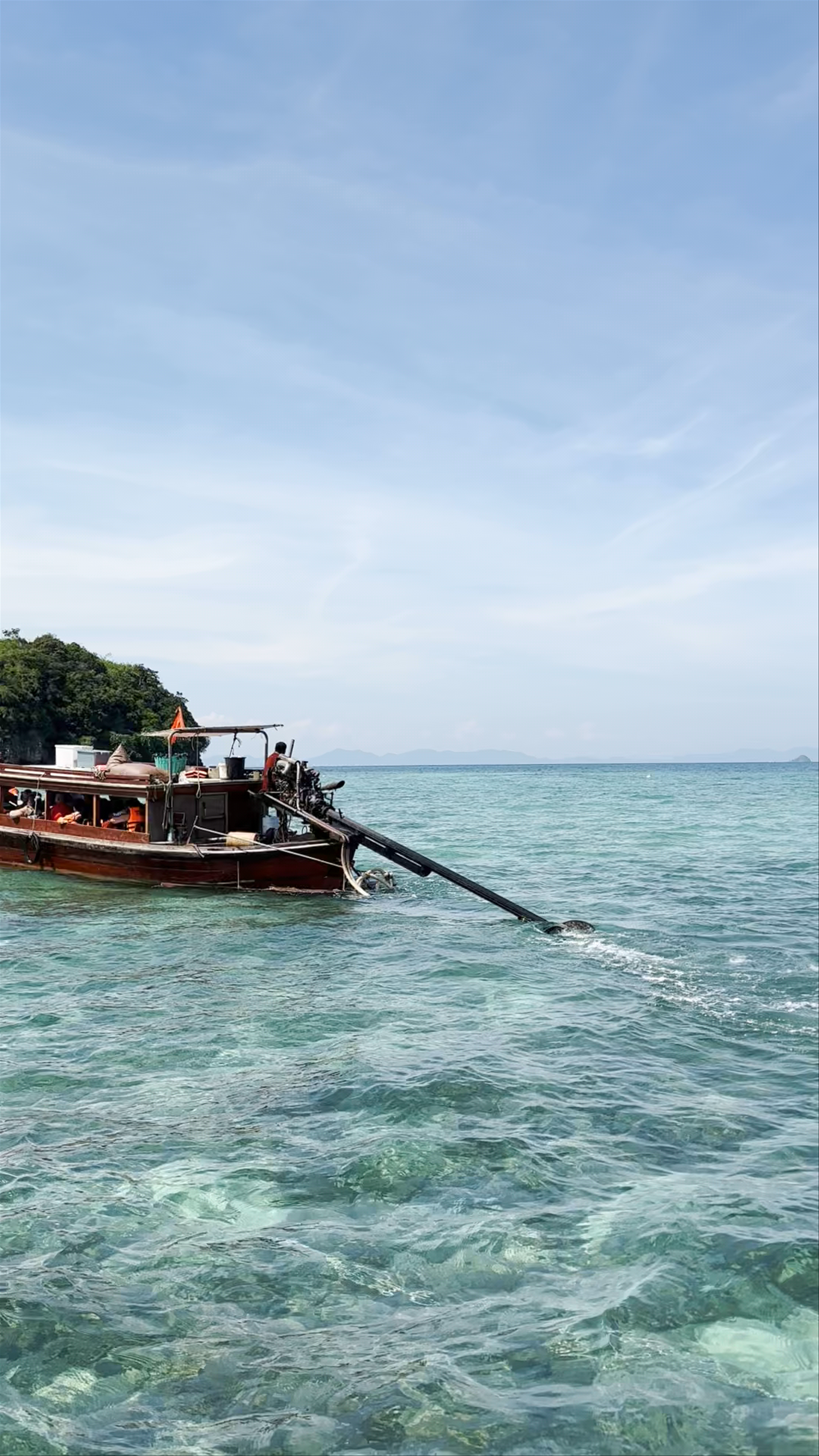 Idyllic Seascape at Ko Poda, Ao Nang, Krabi, Thailand
