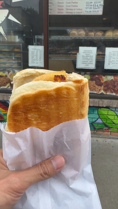 Golden Patty - Patty with coco bread - Bakeries Near Me - Toronto, Ontario