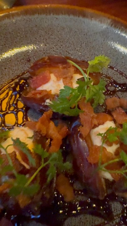 The Barrel Room - Bacon wrapped and goat cheese filled dates. - Wine Bars Near Me - San Francisco, California