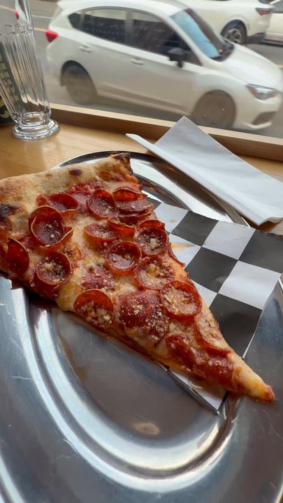 Pizza Kat - Pepperoni Slice with cool herb ranch . - Pizza Near Me - Portland, Oregon