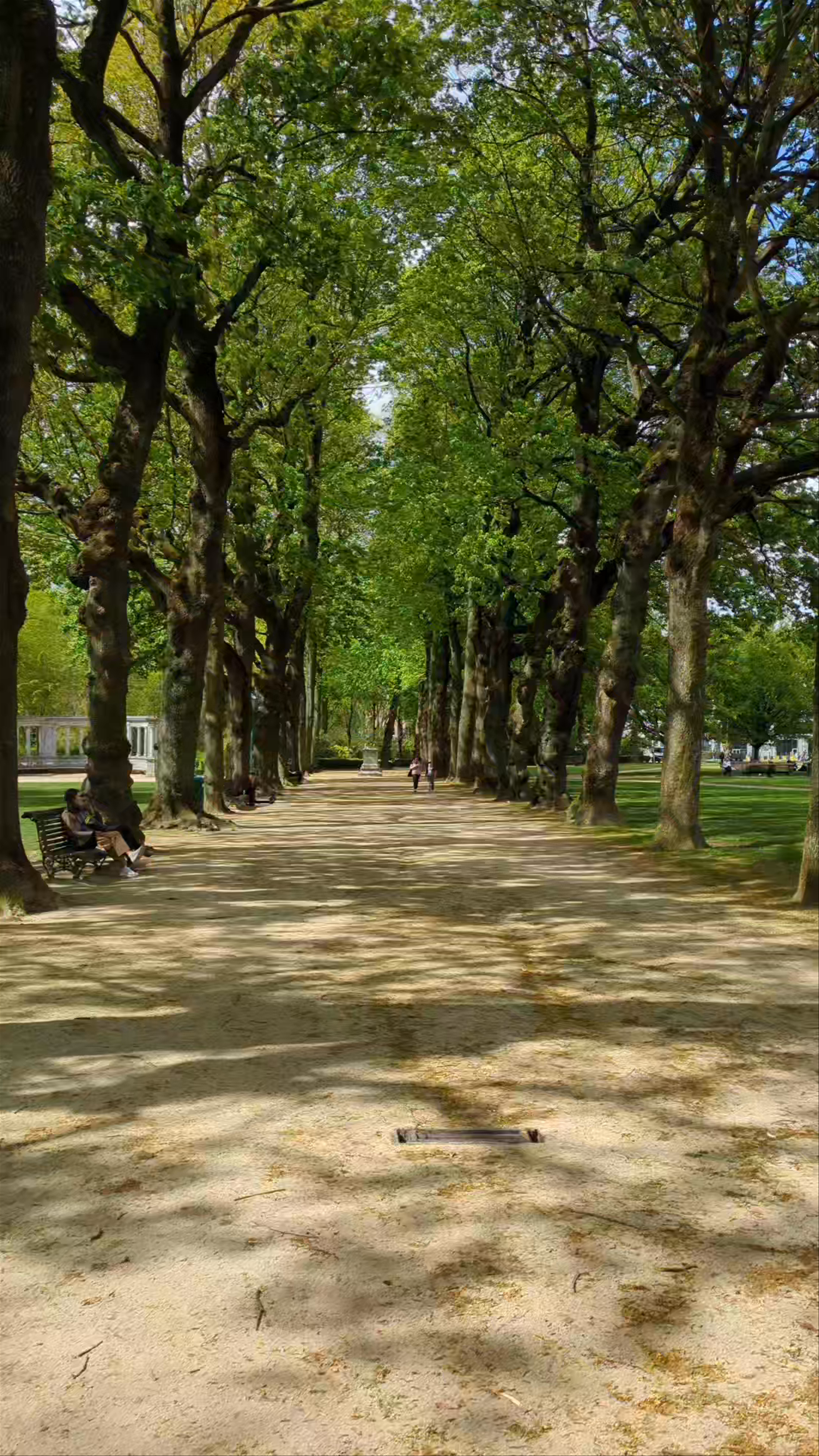 Peaceful Spring Walk Through Parc du Cinquantenaire, Brussels