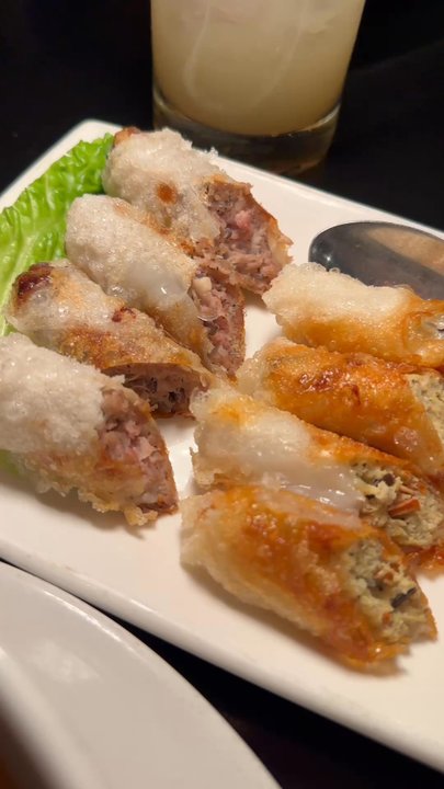 Holy Basil Pho - Fried Imperial Rolls Chicken and Pork - Vietnamese Near Me - Oakland, California