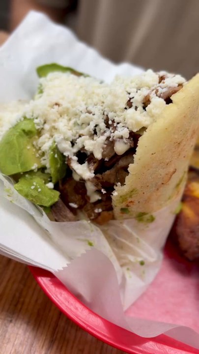 Guava Tree Cafe - Arepa del patron and pelotero - Latin American Near Me - Albuquerque, New Mexico