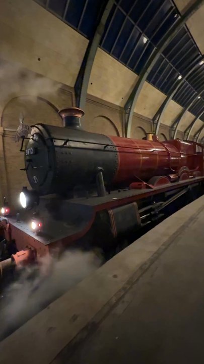 Hogwarts Express - Hogwarts express just arrived fro us - Amusement Parks Near Me - Orlando, Florida