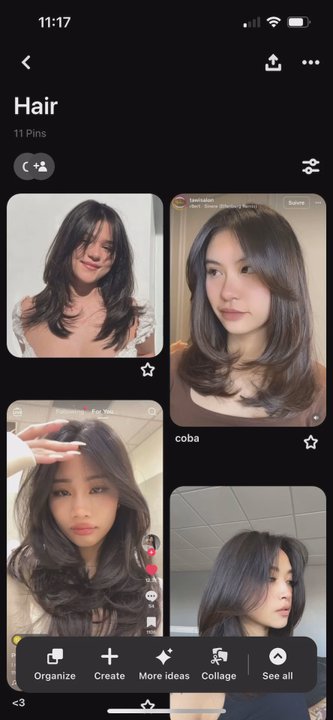 Serene Salon - This was my hair inspo - Hair Stylists Near Me - San Jose, California