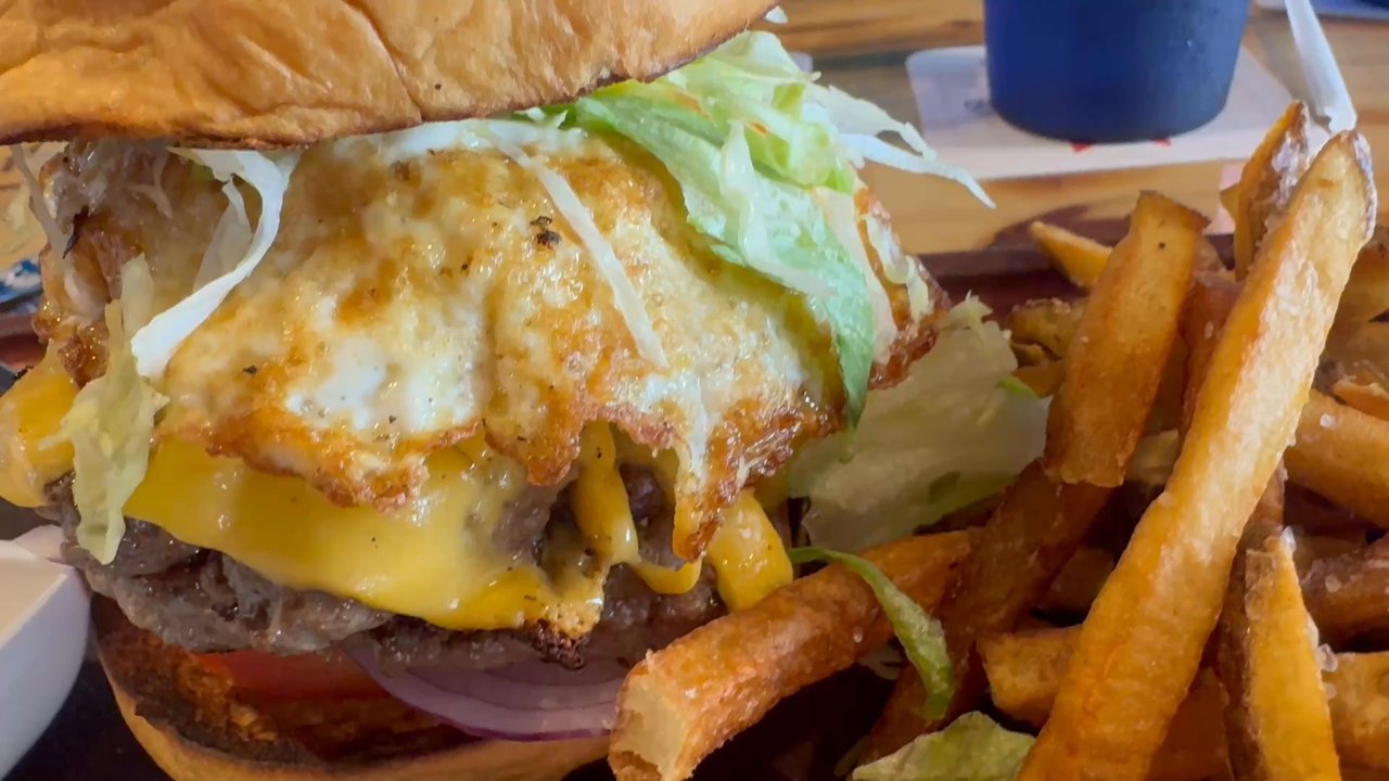 SOB Burgers - I forget the name but the burger with the egg. WOWWWW! - Burgers Near Me - Bradenton, Florida
