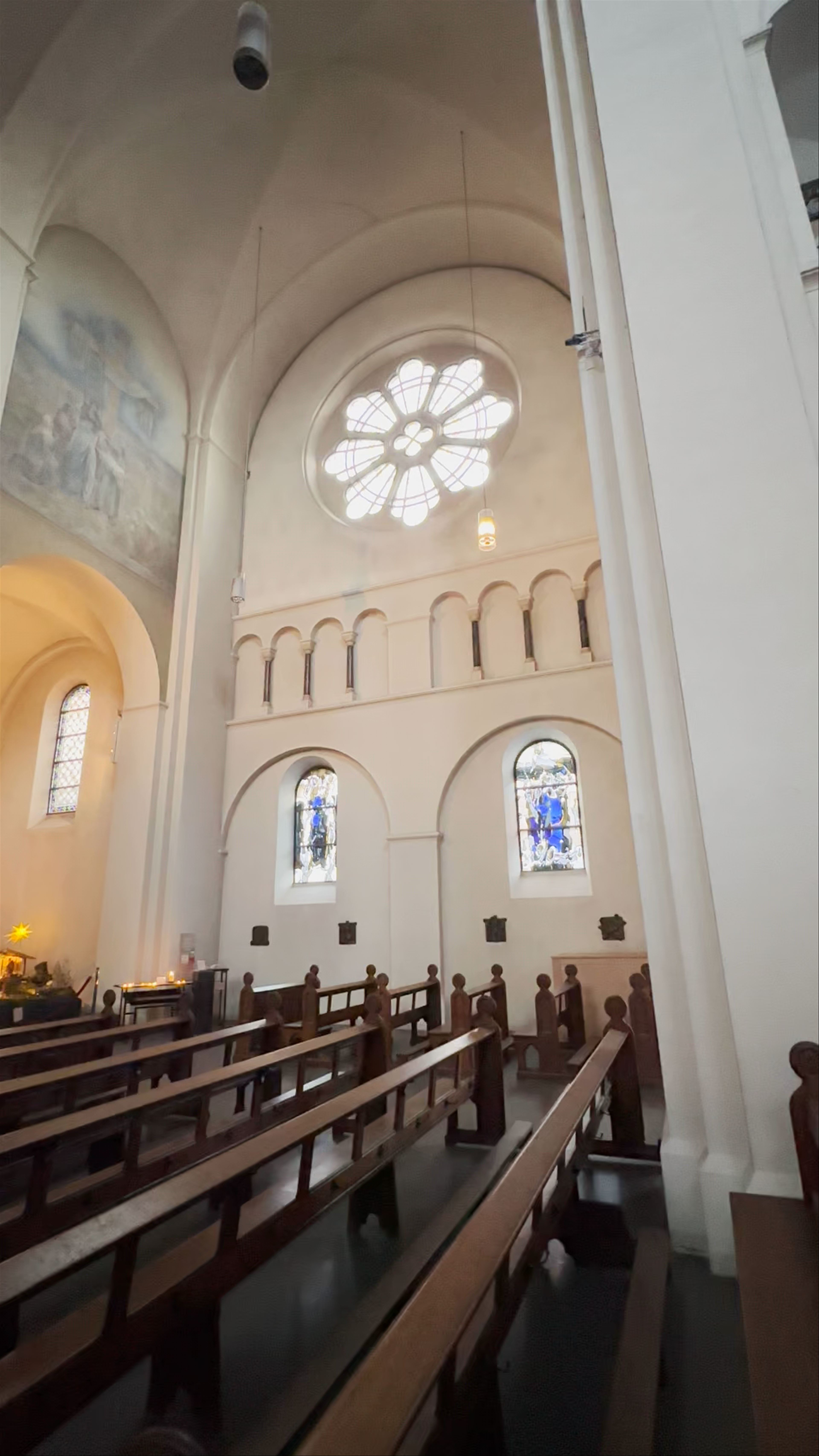 Inside Catedral de Santa María – Spiritual Serenity in Hamburg, Germany