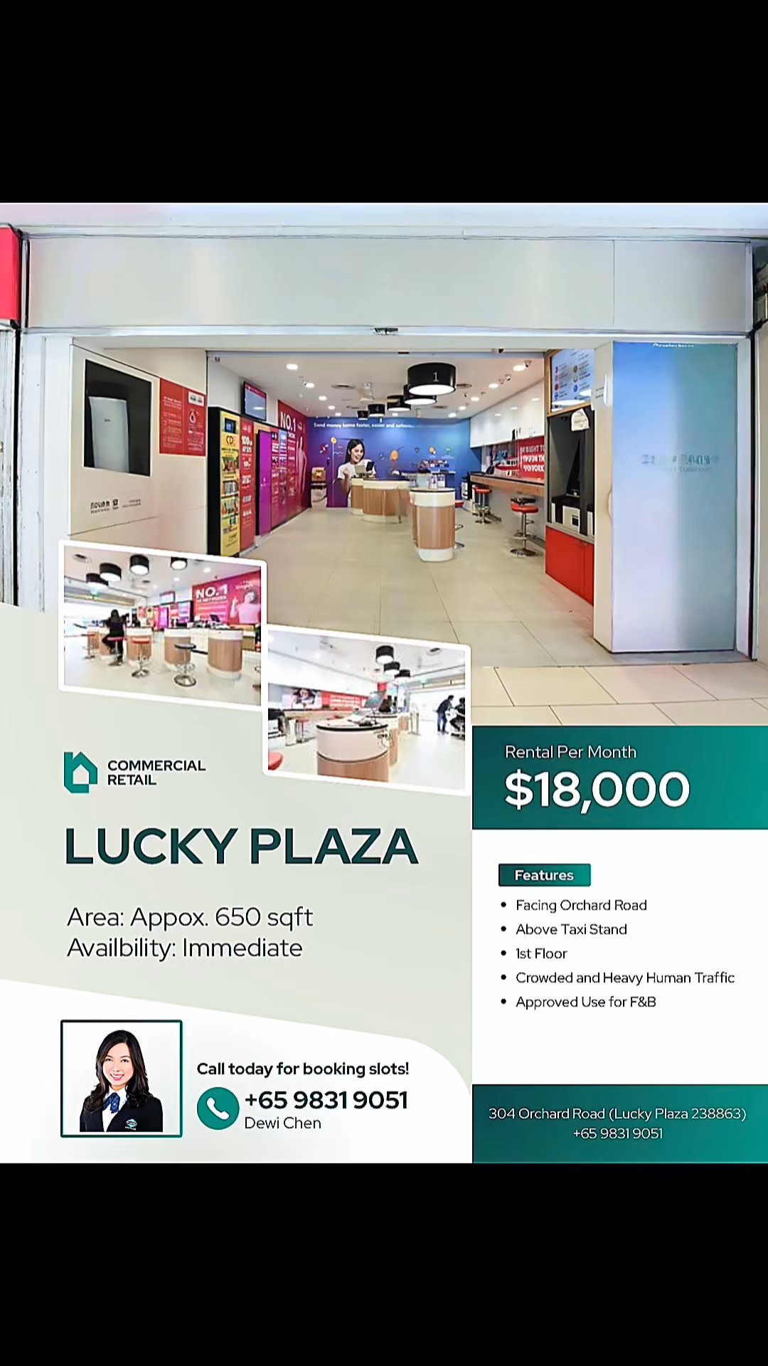 Mall Shop for Rent in  Lucky Plaza - Image 6
