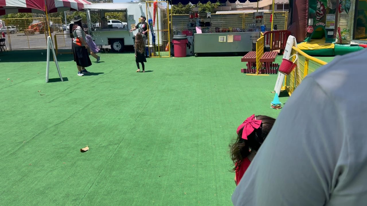Inflatable World - Kids playing with water balloons, Fun! - Amusement Parks Near Me - San Diego, California