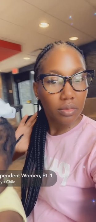 M & D Braiding - Medium sized cornrows - Hair Stylists Near Me - Vienna, Virginia