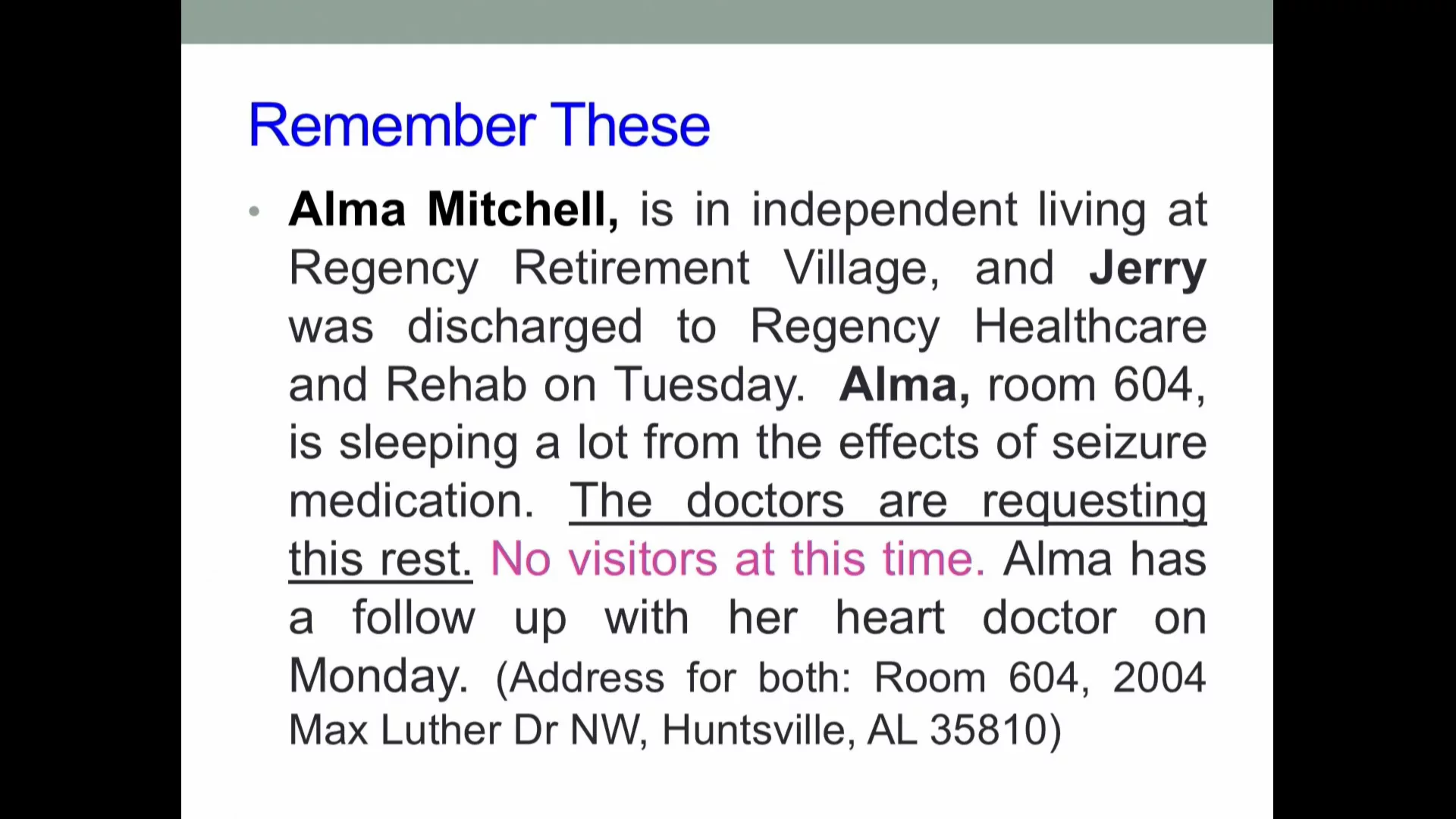 Bethel Service, August 13, 2025