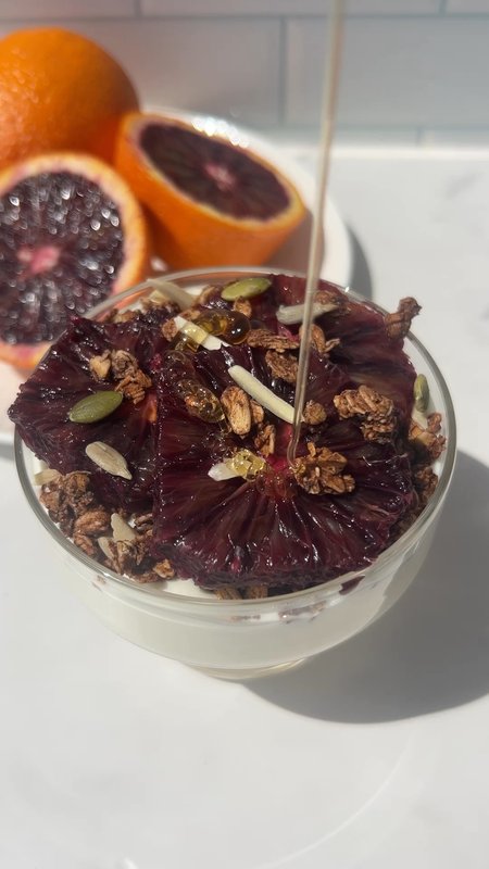 Blood Orange Yoghurt Bowl