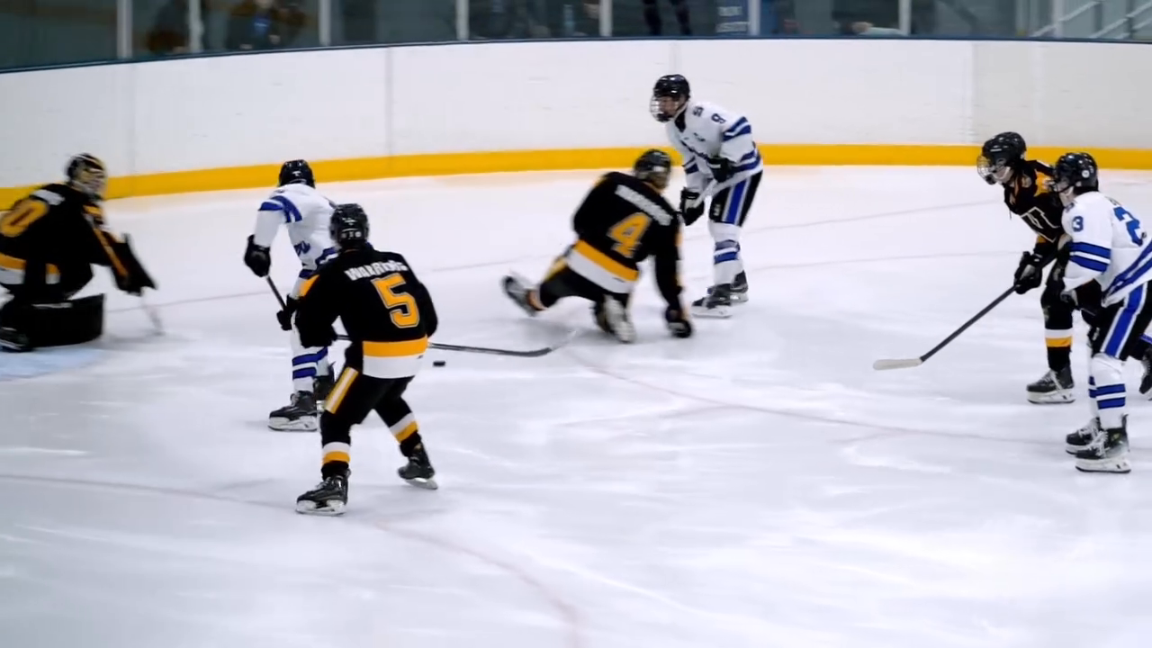 Teigue Wagner's Impressive Blueline Keep + Assist | Fond du Lac Springs Highlights