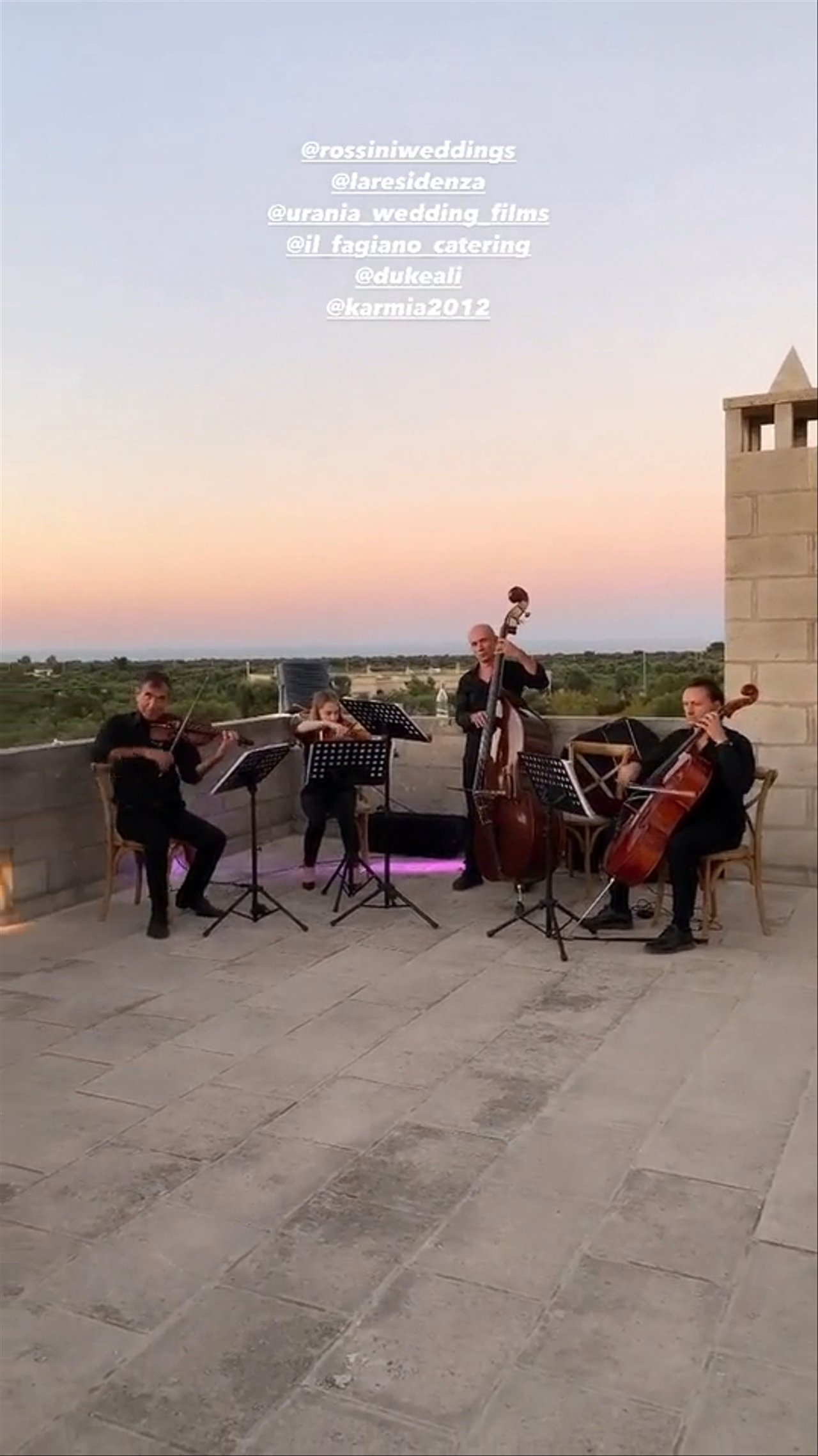The Puglia String Quartet - Wedding @ La Residenza 2025 - video 3