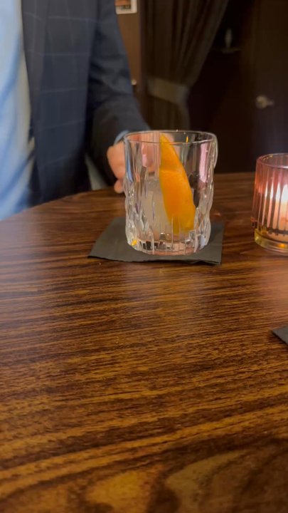 Locked Barrel - Smoky drink being poured! - Whiskey Bars Near Me - Sacramento, California