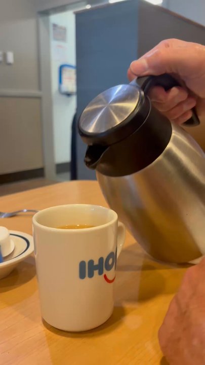 IHOP - Coffee or rather water - American Near Me - Cleburne, Texas