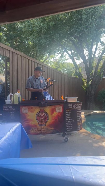 Let's Hibachi - Fire breathing training lessons.   Incredibly the fun! - Caterers Near Me