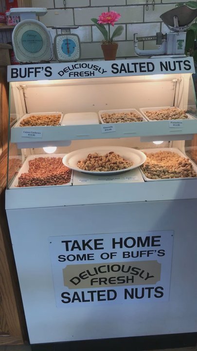 Buff's Ice Cream - Nuts for sale! - Ice Cream & Frozen Yogurt Near Me - Brookville, Pennsylvania