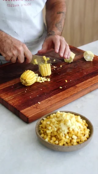 Corn Cob Cooking