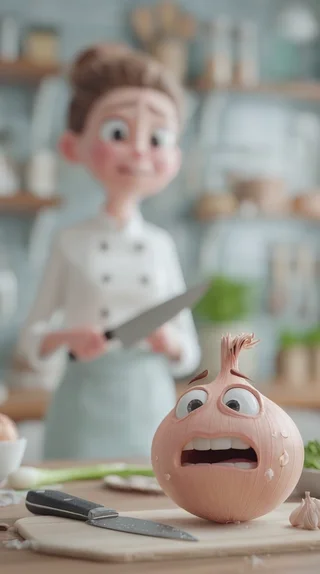 Pixar cartoon style animated video preview