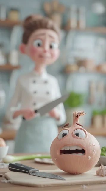 Pixar cartoon style animated video preview