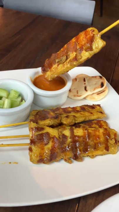 Thai Kitchen Bird Pepper - Chicken satay - Thai Near Me - Bellevue, Washington