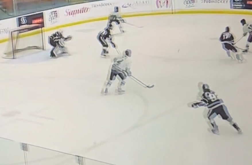 Simon Ward's Filthy Backhand Assist | Tbirds