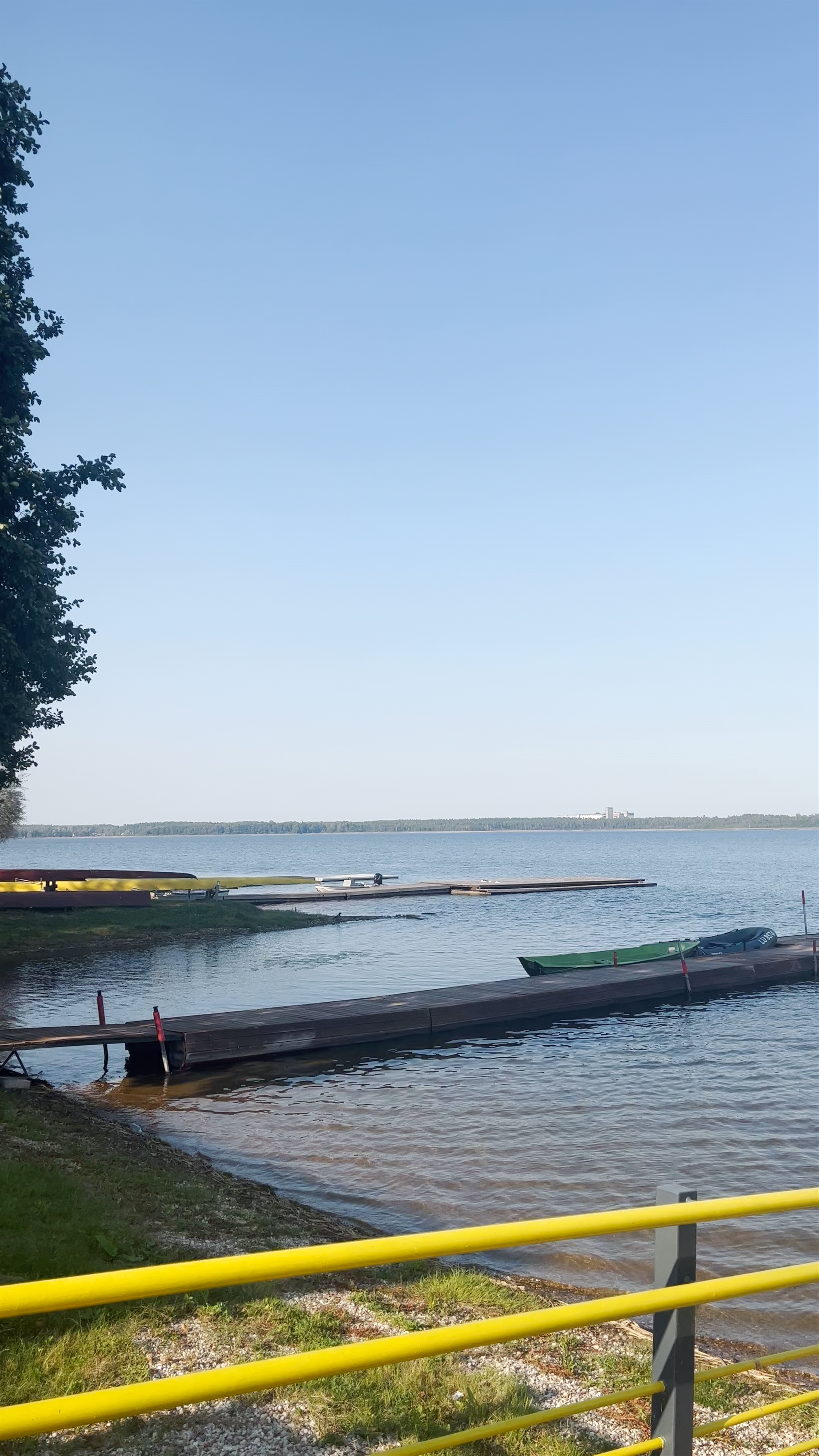 Lielā Stropu Ezera Centrālā Pludmale: Serene Lake Escape in Daugavpils, Latvia