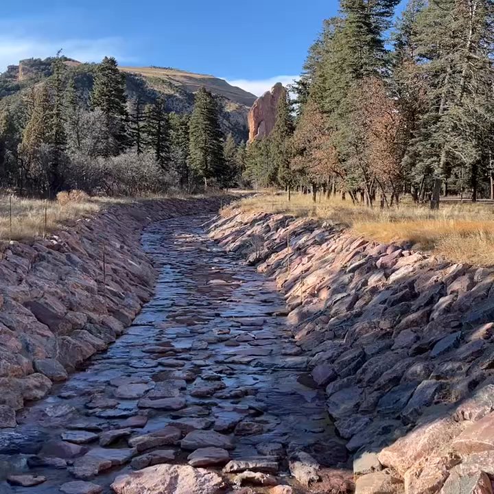 Glen Eyrie - Camp Creek running through Glen Eyrie! - Hotels Near Me - Colorado Springs, Colorado