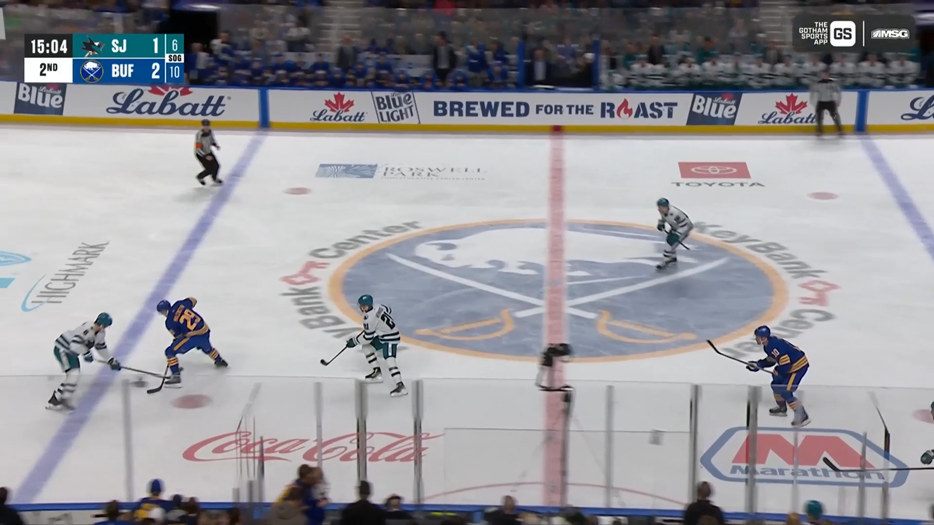 Malenstyn scores to extend Sabres lead · Mar 10, 2026