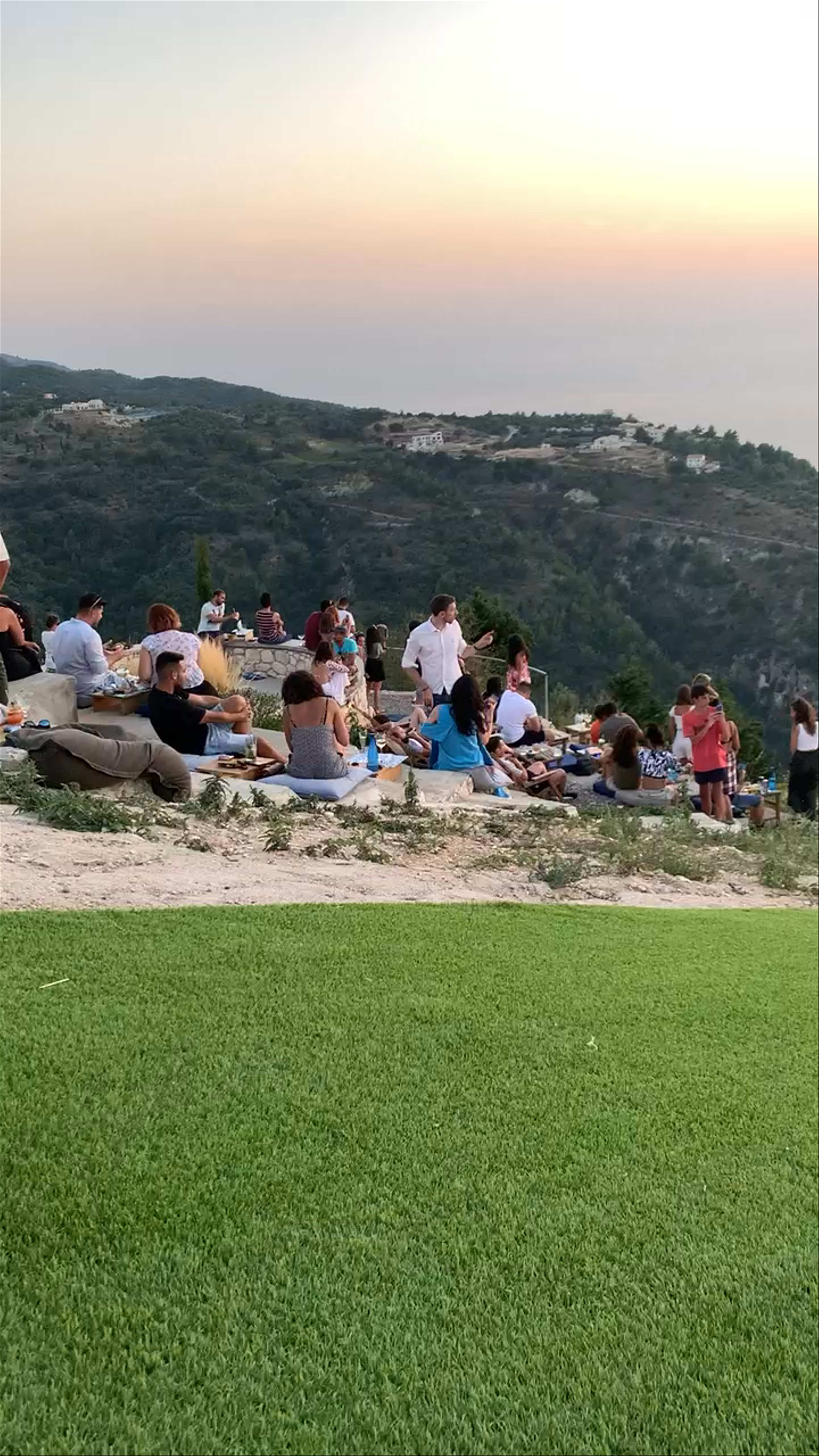 Sunset Serenity at FLY ME sun&stars bar, Exanthia, Greece