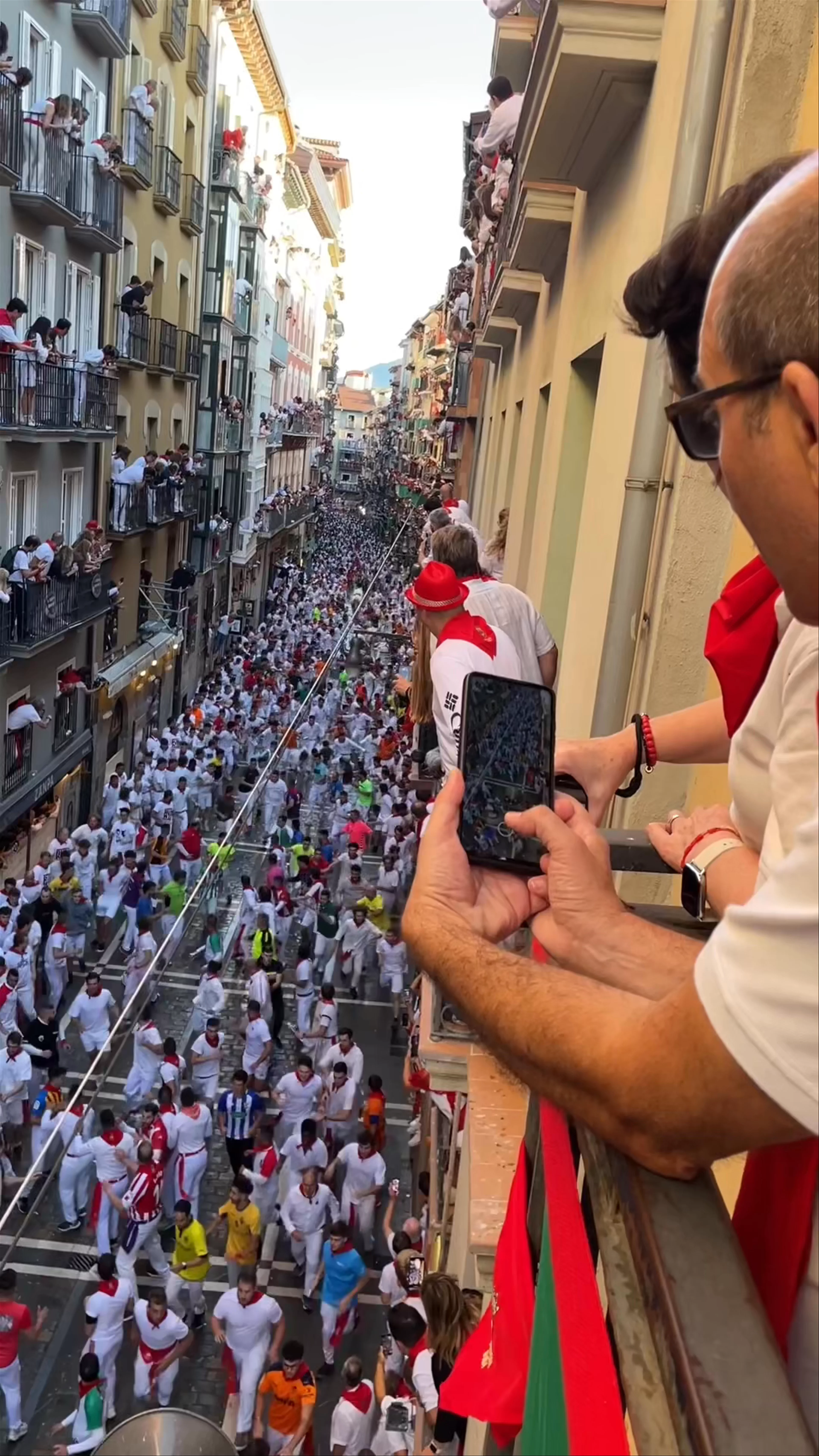 CURVA DE ESTAFETA, Encierro de San Fermín, Calle Mercaderes