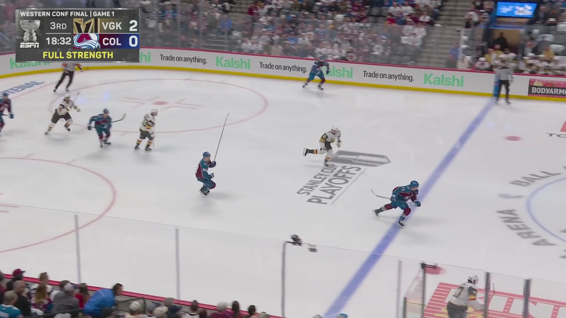Howden Caps a Shorthanded Sequence to Put Vegas Up 3-0 · May 20, 2026