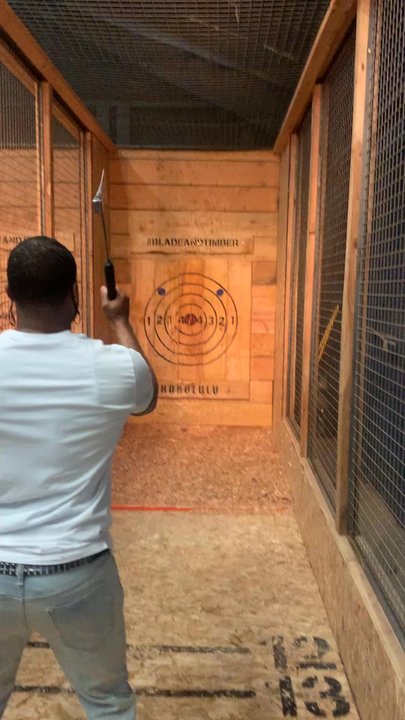 Blade & Timber Axe Throwing - Honolulu - Precision - Axe Throwing Near Me - Honolulu, Hawaii