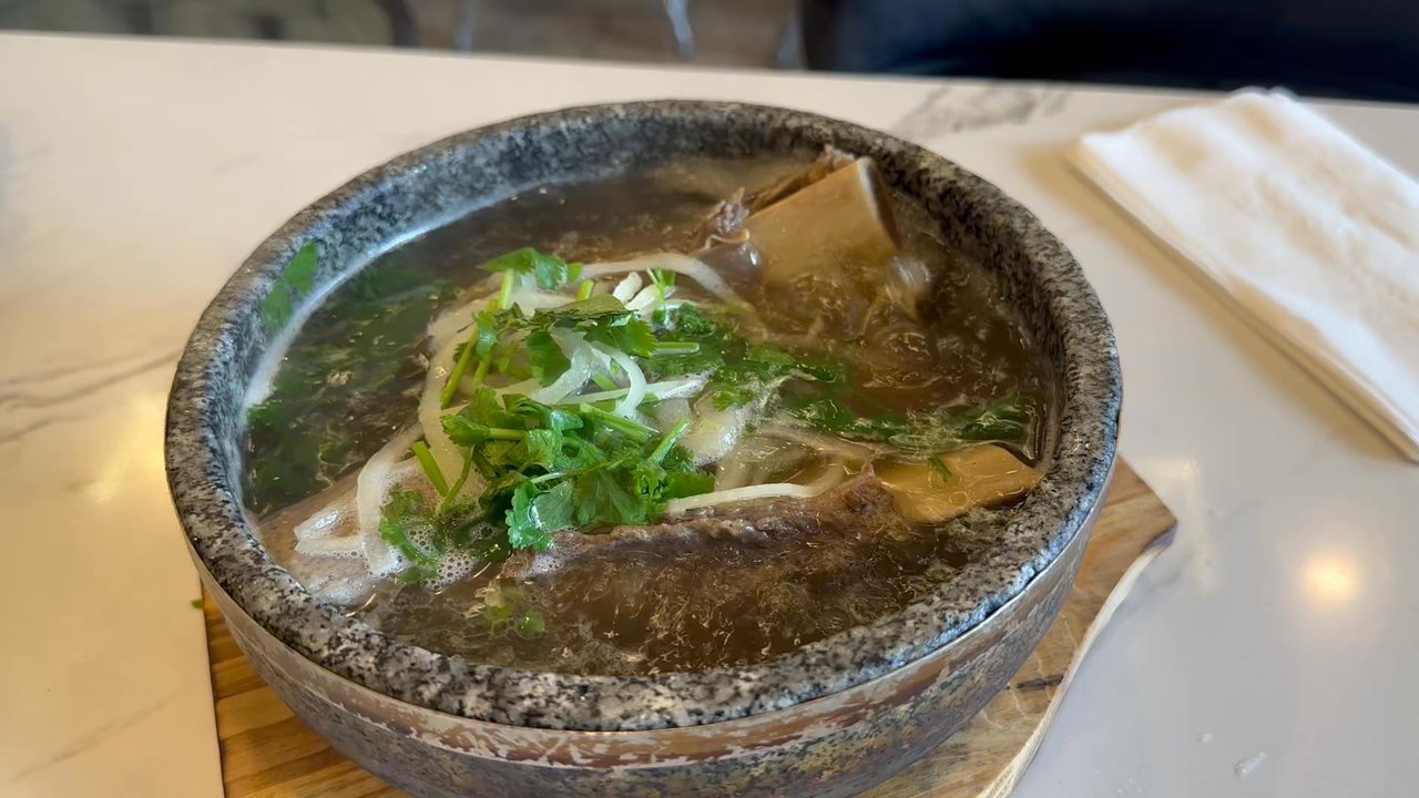 Ms Saigon Kitchen - I ordered hot bone pho today.  The soup is hot and delicious. - Vietnamese Near Me - Issaquah, Washington