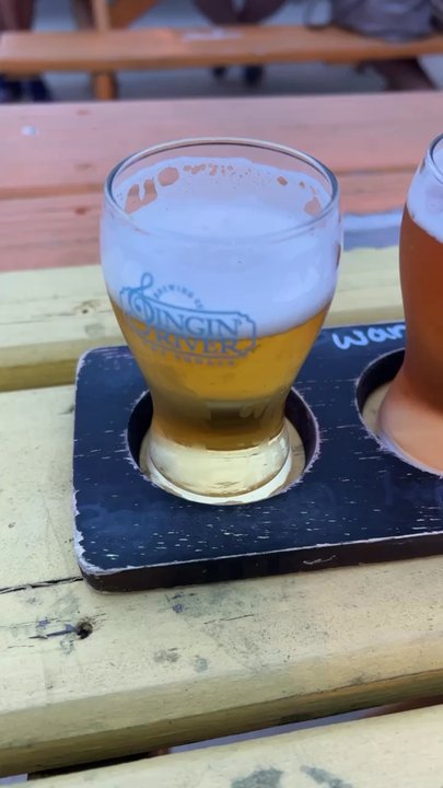 Singin' River Brewing - Beer flight - Breweries Near Me - Florence, Alabama