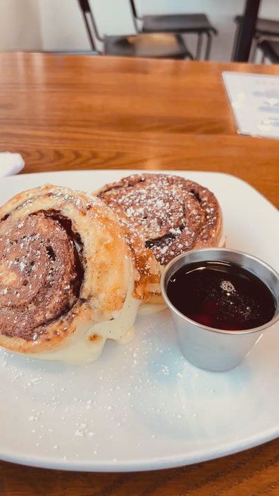 Perk Up Kitchen - Cinnamon Roll French Toast - Breakfast & Brunch Near Me - Bloomington, Minnesota