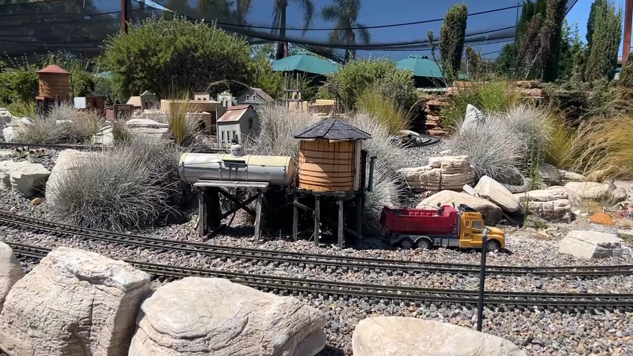 Walter Andersen Nursery - Cool to see the miniature train and decoration. The children would love to see. It's free while you shop there. - Nurseries & Gardening Near Me - Poway, California