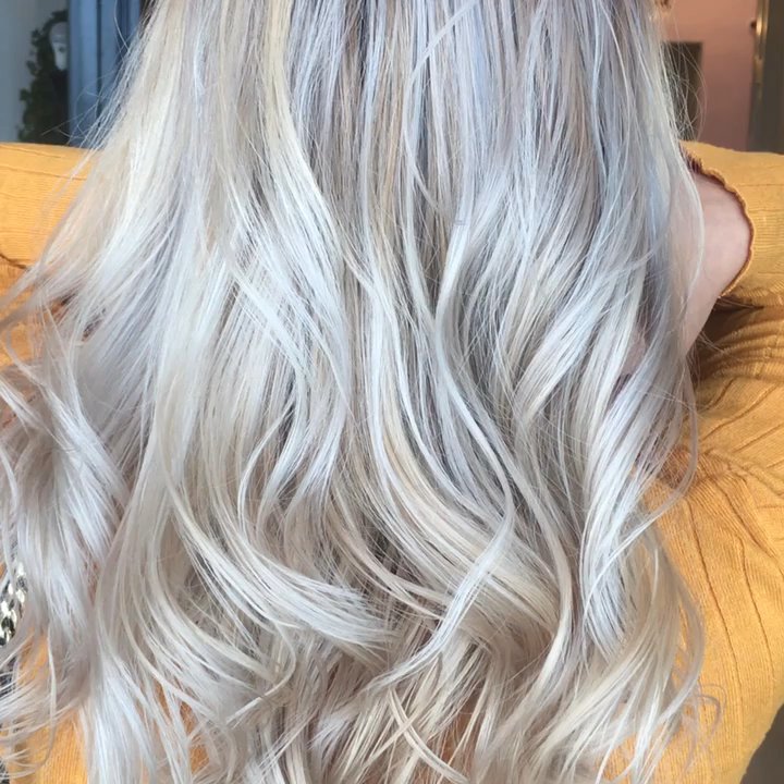 Beyond Elegance Salons - Platinum Balayage by THERESA @beyondelegancesalons  Webster Baybrook Location...Apptments ..Text 832-867-6809 - Hair Salons Near Me - La Porte, Texas