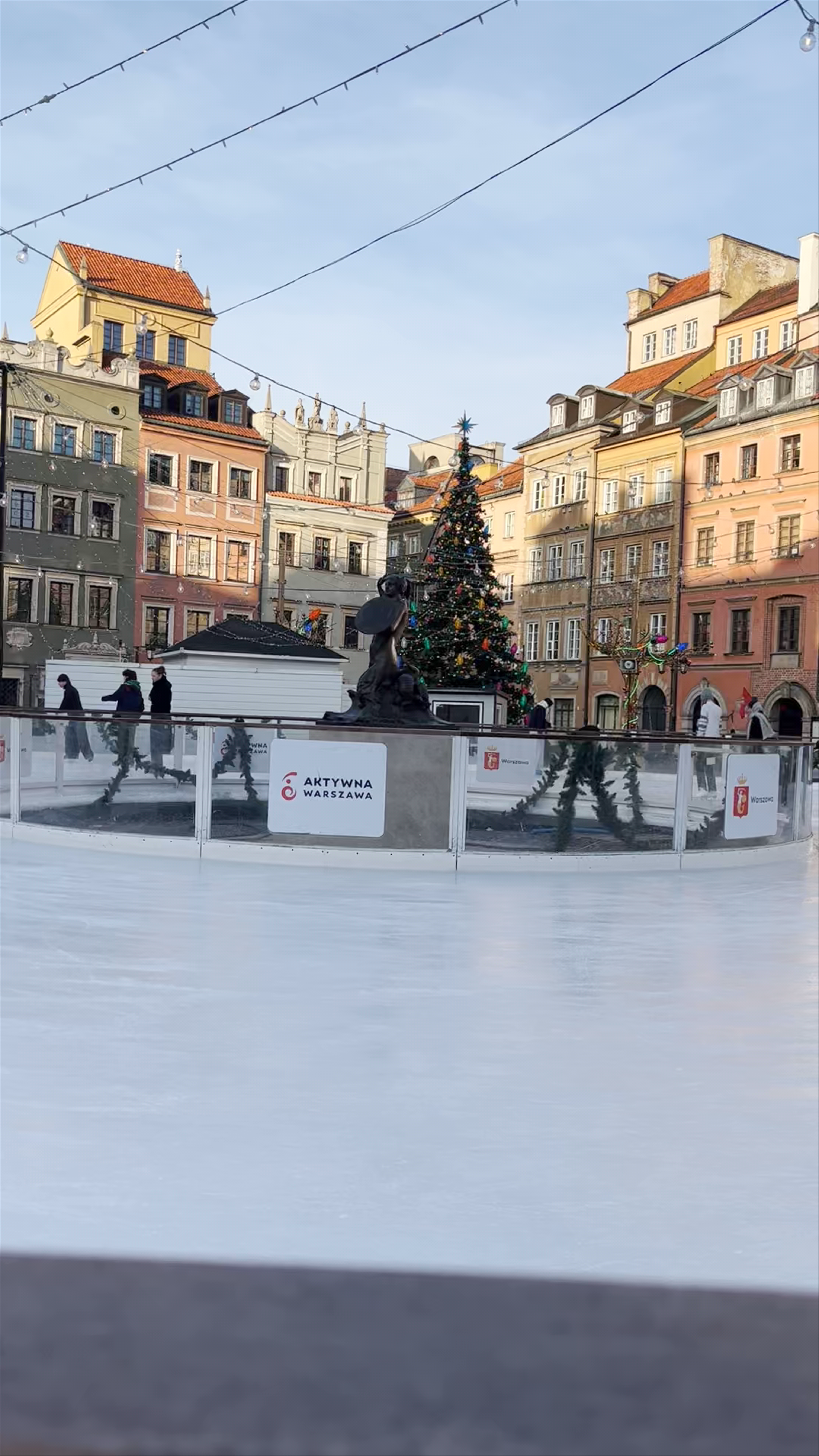 Ice Skating Experience at Old Water Pump, Warsaw
