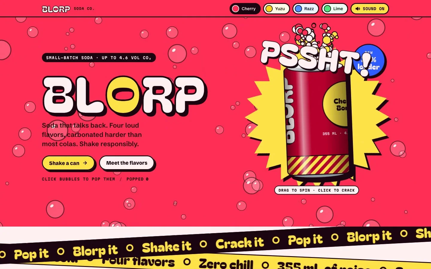 BLORP Soda Co.