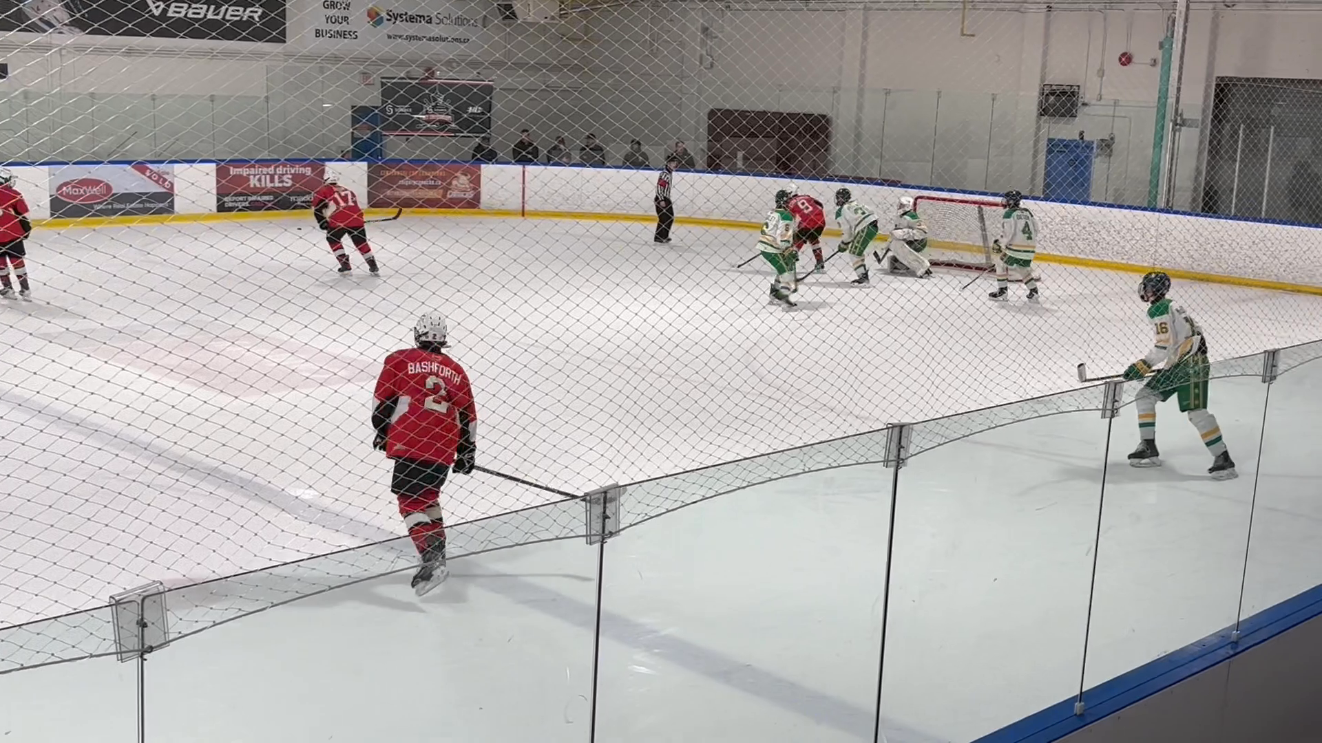 Santino Pricca Shows His Patience (Calgary Northstars U16 AA)