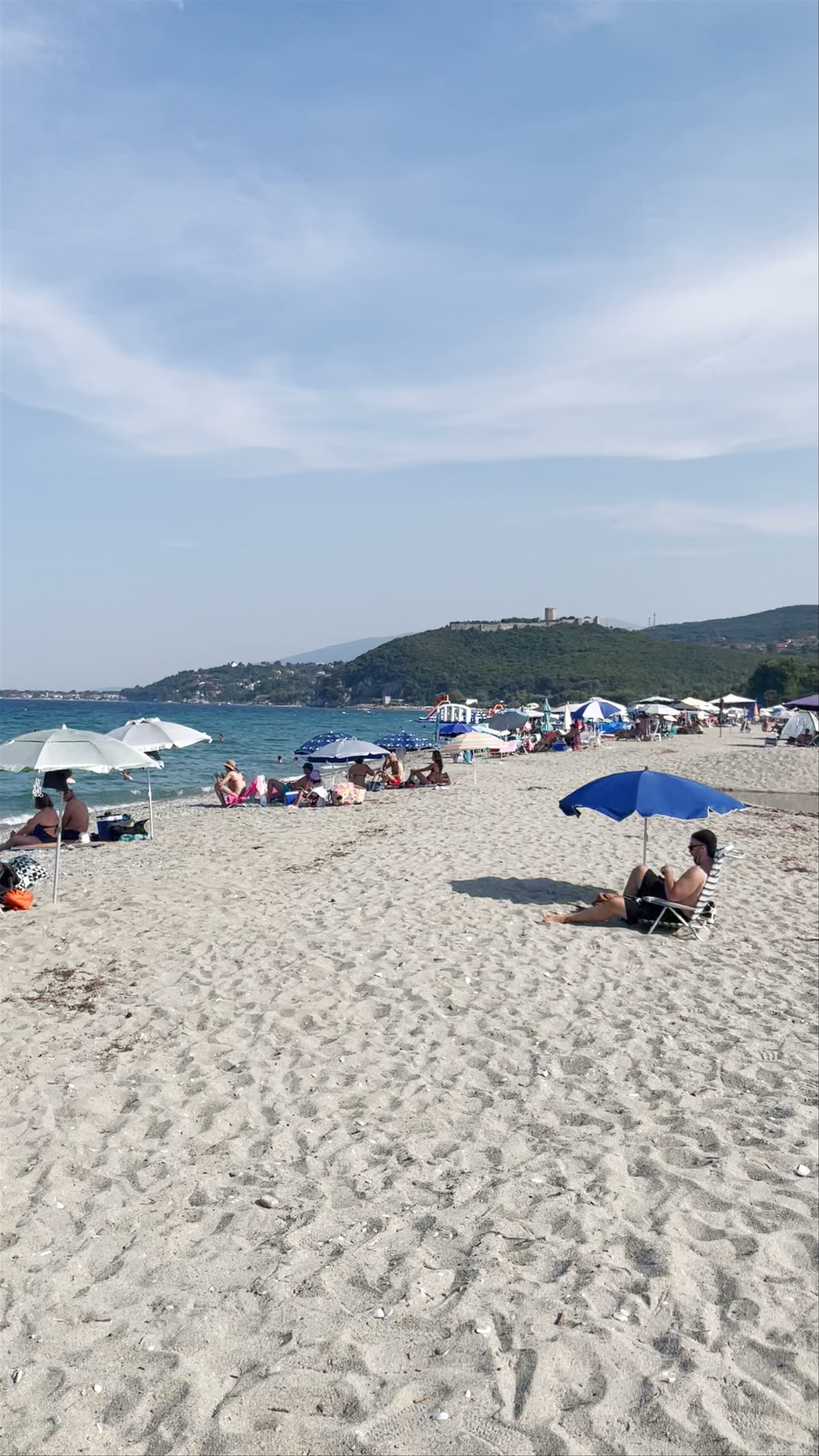 Sunny Beach Day at Neos Panteleimon, Greece
