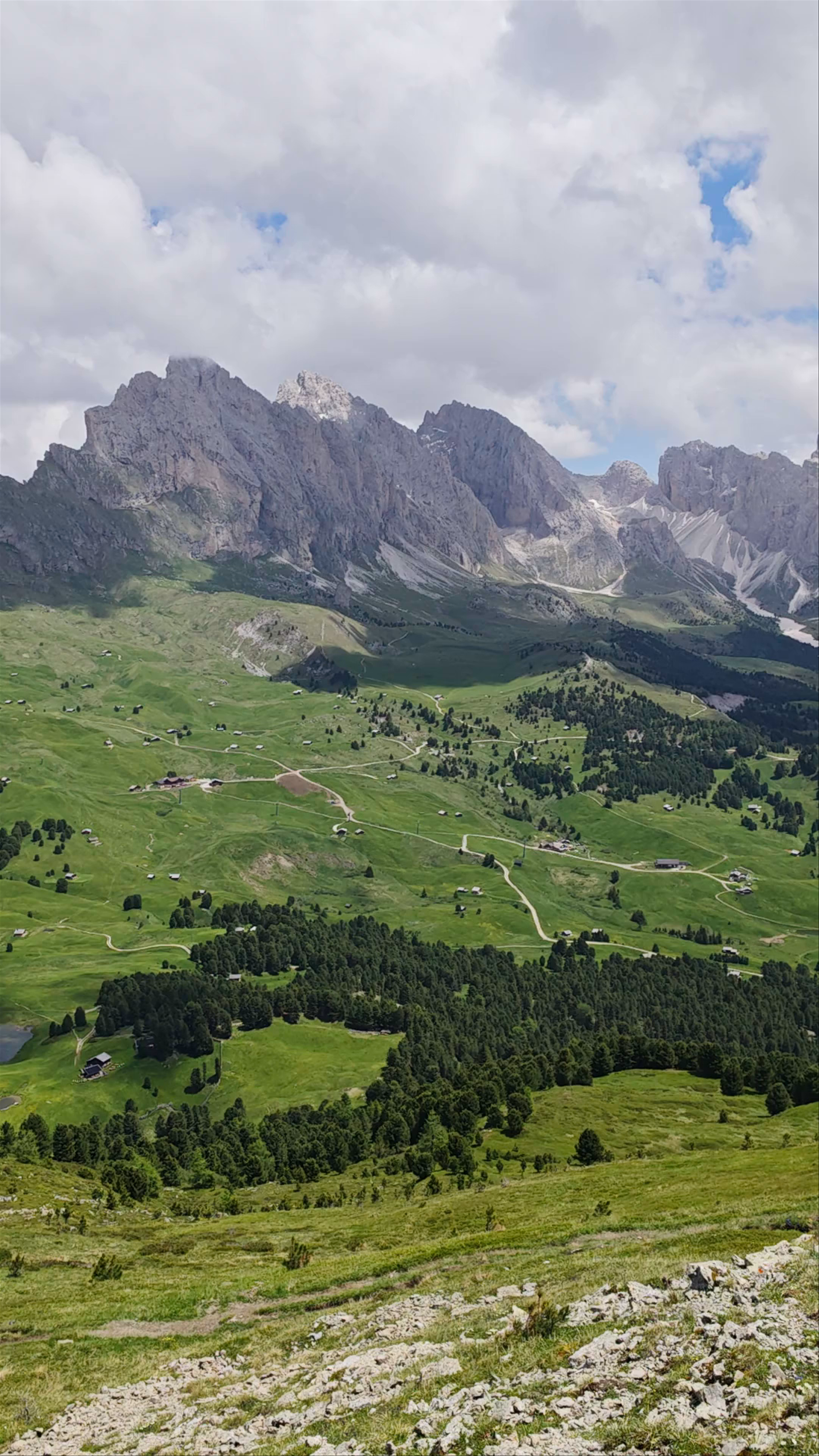 Breathtaking Mountains and Meadows of Pic, Santa Cristina Gherdëina, South Tyrol