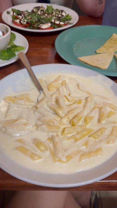 O Sole Mio Cucina Italiana - Gluten free and celiac safe pasta with Alfredo! - Italian Near Me - Newberry, Florida