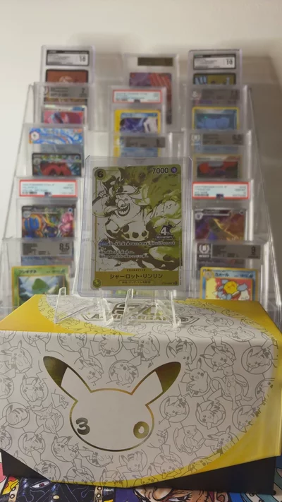big mom charlotte linlin promo 4th anniversary nm jap one piece tcg  imagen 1