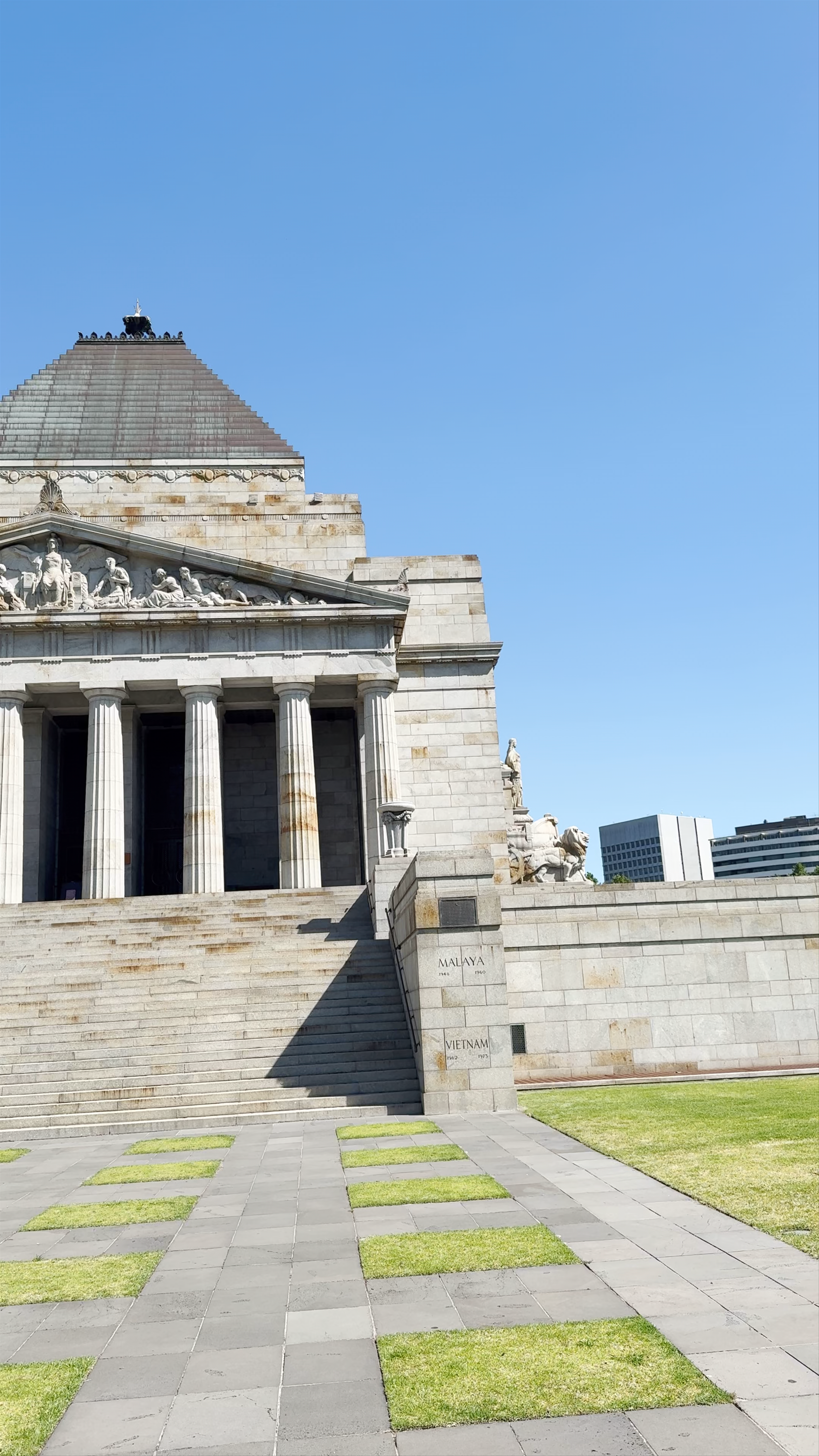 Монумент памяти (Shrine of Remembrance), Melbourne, Australia