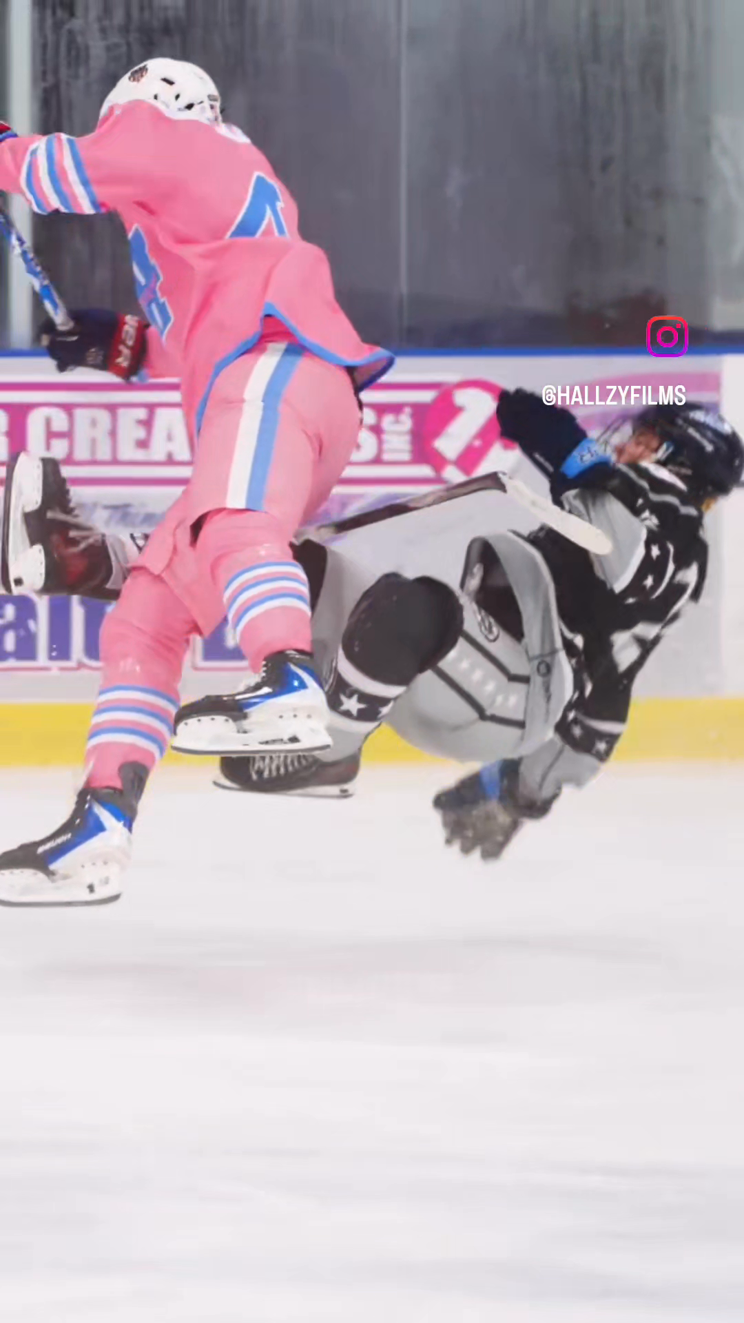 Cameron Brine's Impressive Body Check at CCM Summer Invite