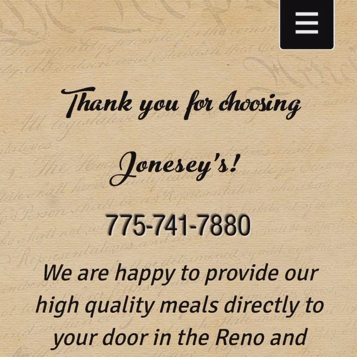 Jonesey's All American - Home delivery items - Caterers Near Me - Sparks, Nevada
