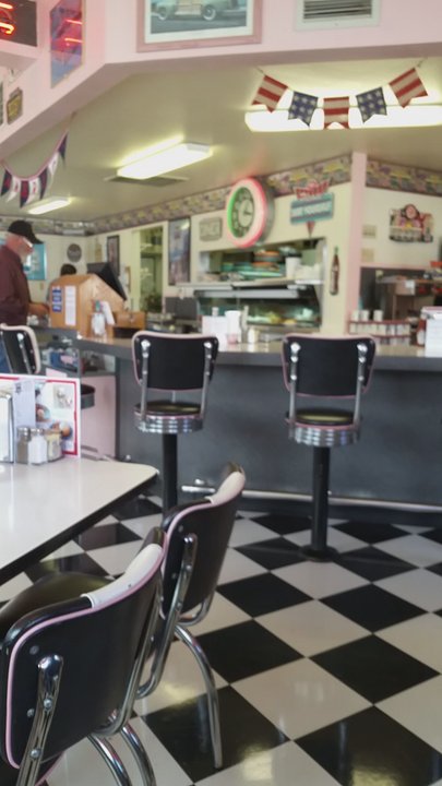 Hi-Way 101 Diner - Inside of restaurant. - Diners Near Me - Sequim, Washington